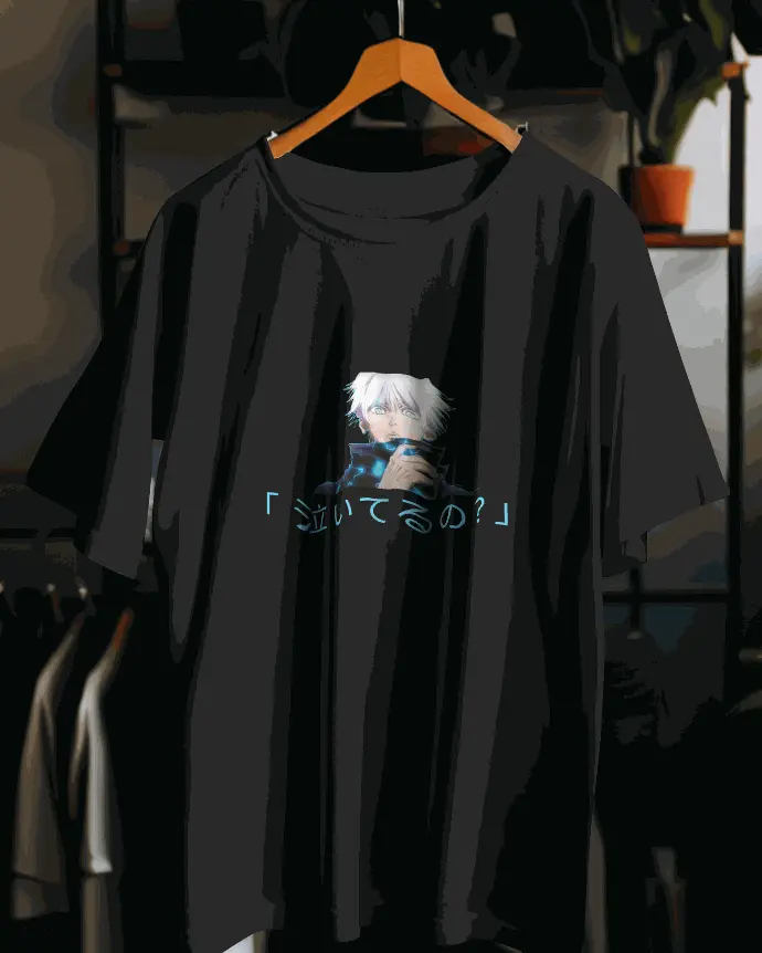 GOJO SATORU ROUND NECK HALF SLEEVE T-SHIRT