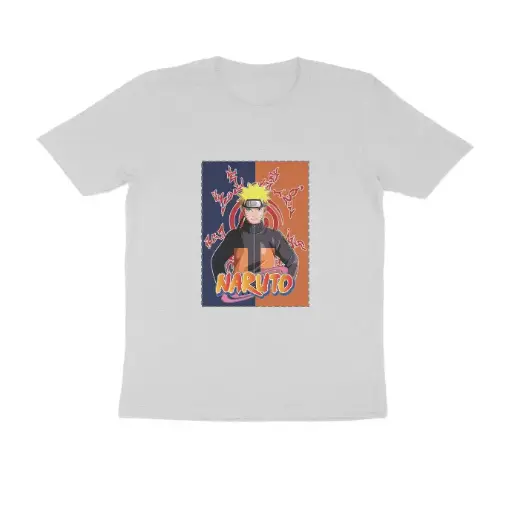 NARUTO HALF SLEEVE ROUND NECK T-SHIRT