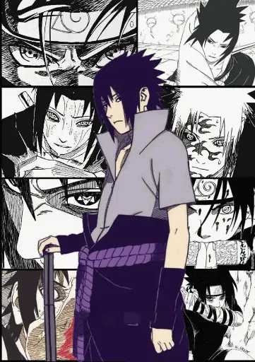 SASUKE MANGA POSTER