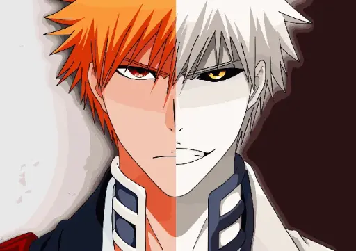 KUROSAGI ICHIGO DUAL FACES POSTER